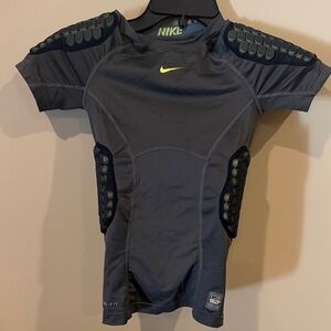 Football-Nike Dark Gray Padded Dri-FIT Shirt